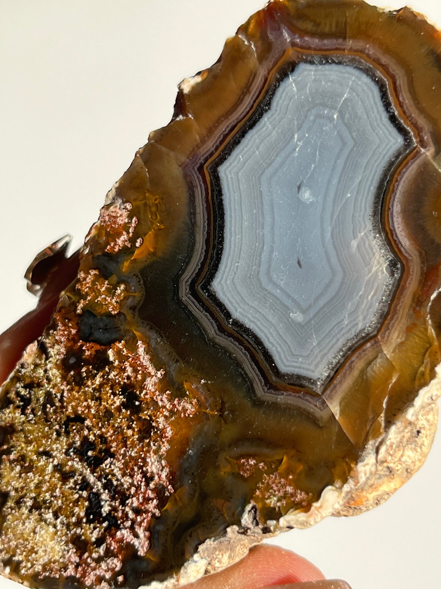 “Stormlight Relics” East Indonesian Agate Pair