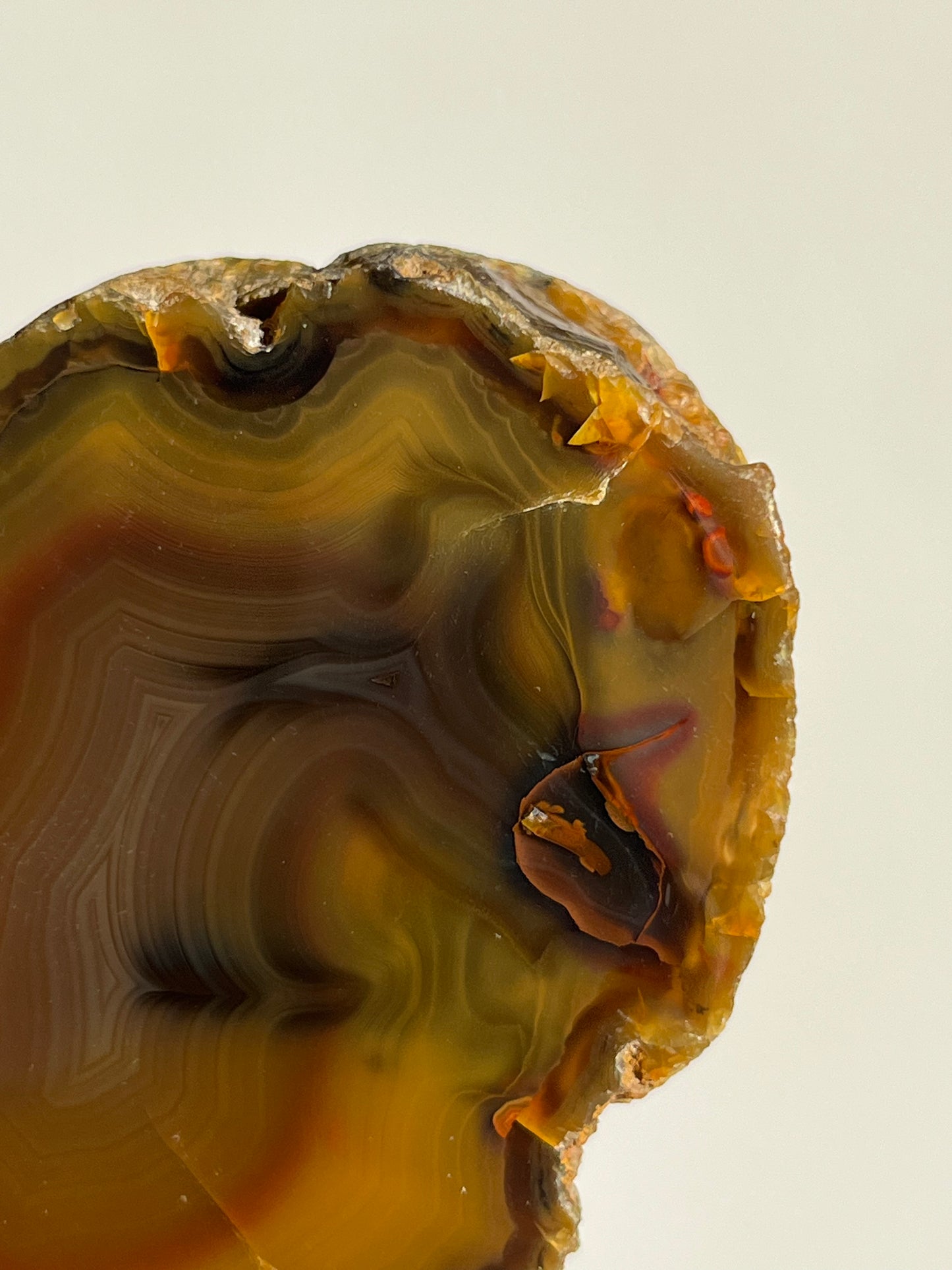 “The Last Ember” East Indonesian Agate Specimen C