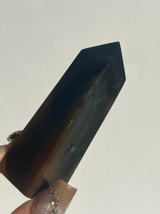 East Indonesian Banded Agate Tower A