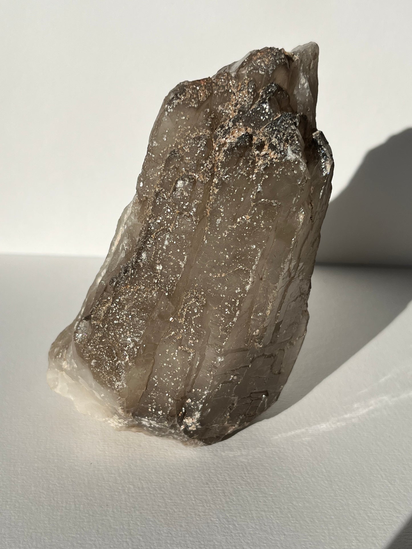 Elestial Cathedral Smokey Quartz Specimen