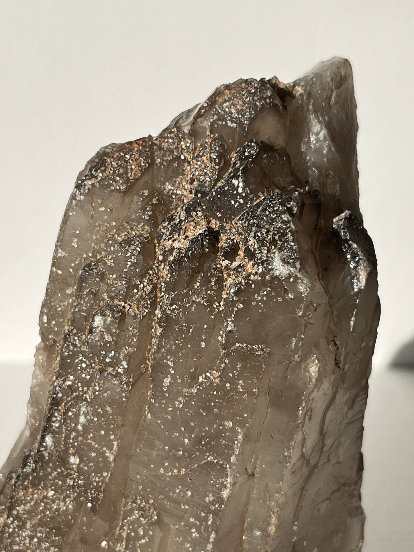 Elestial Cathedral Smokey Quartz Specimen