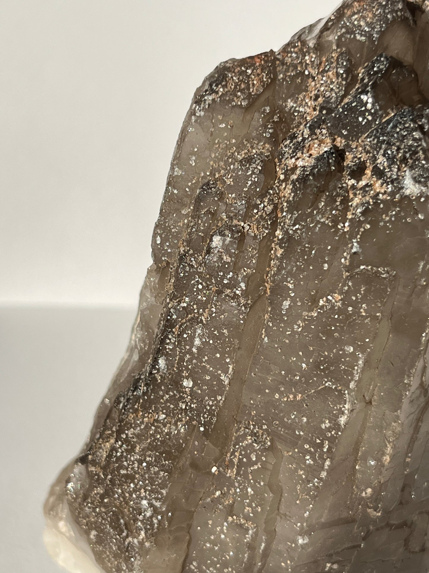 Elestial Cathedral Smokey Quartz Specimen