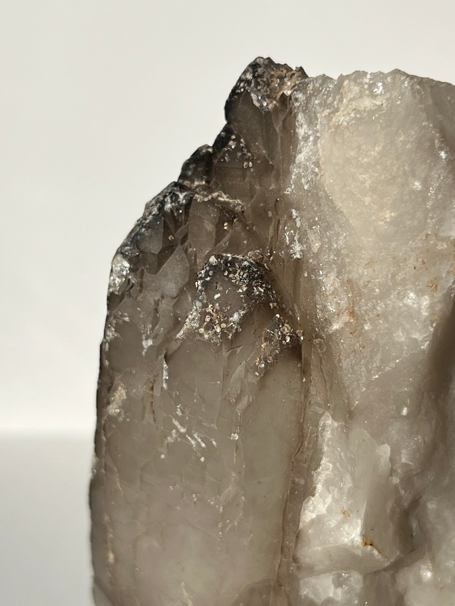 Elestial Cathedral Smokey Quartz Specimen