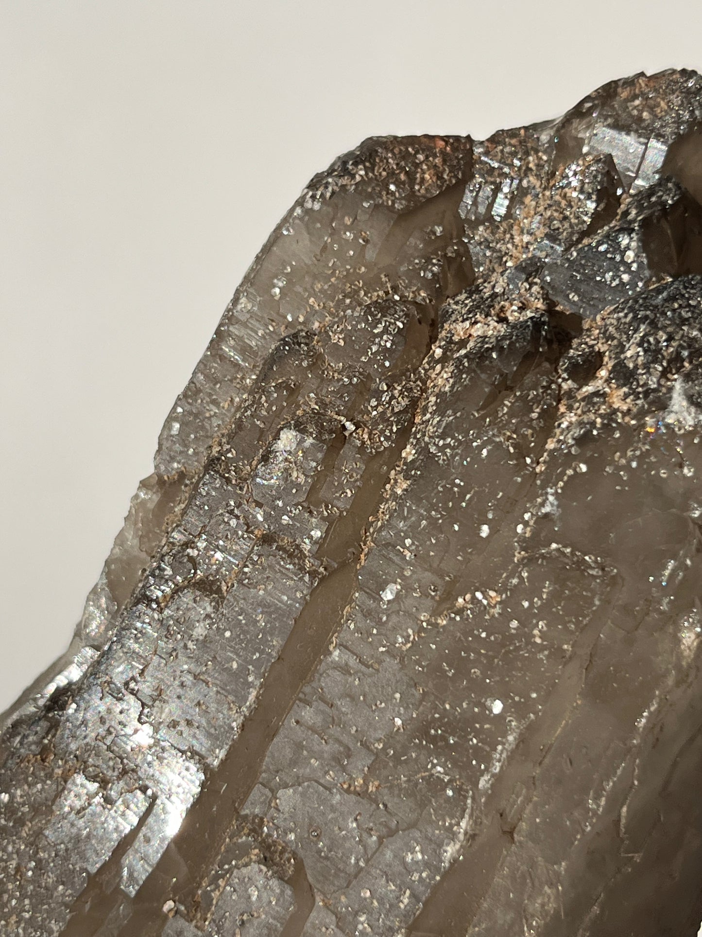Elestial Cathedral Smokey Quartz Specimen
