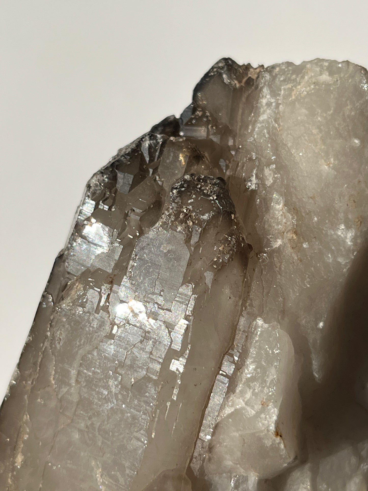 Elestial Cathedral Smokey Quartz Specimen