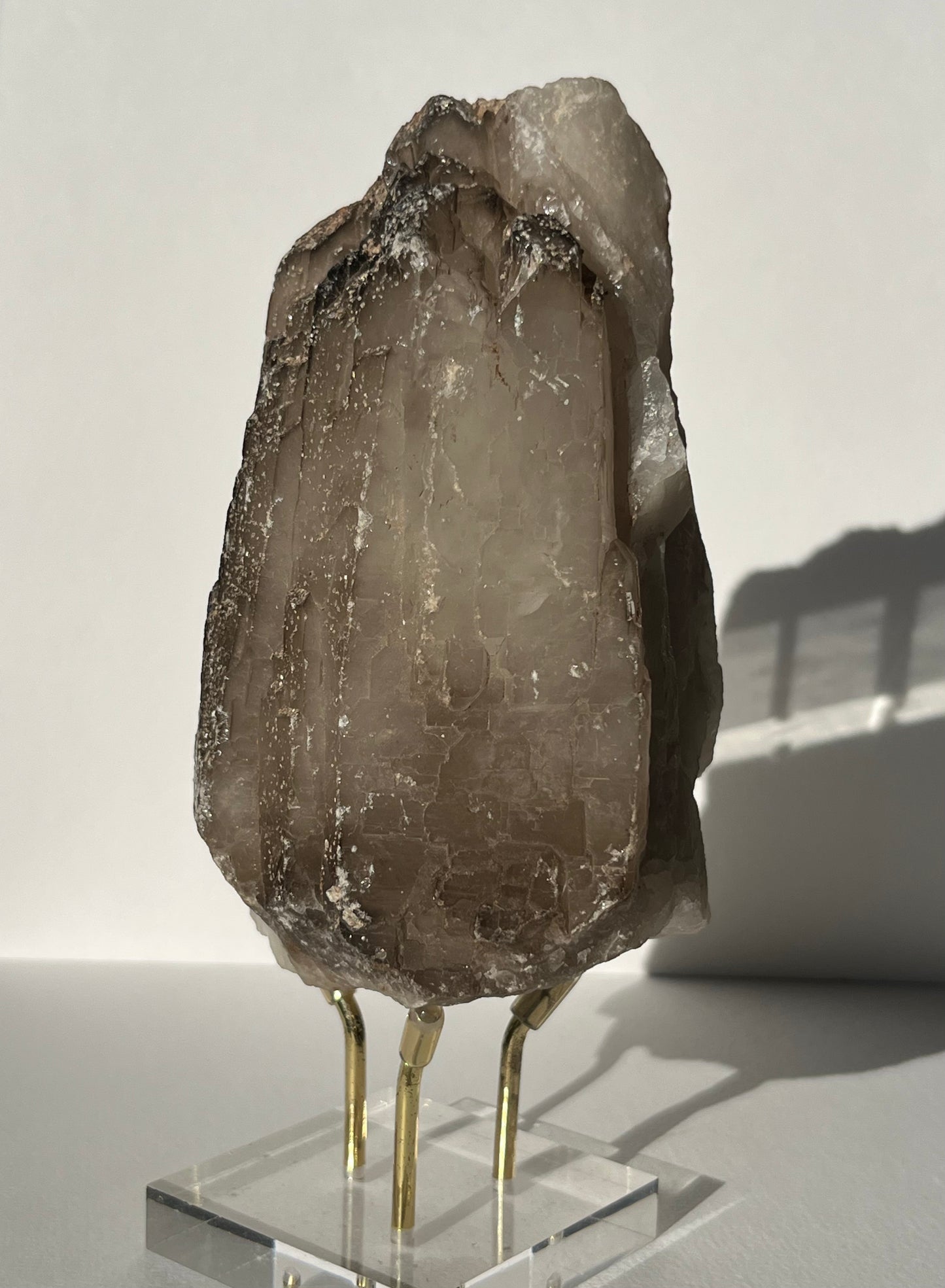 Elestial Cathedral Smokey Quartz Specimen