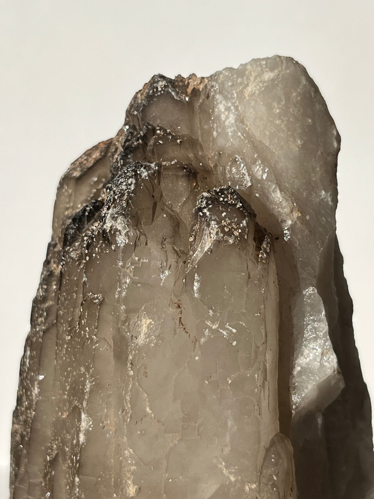 Elestial Cathedral Smokey Quartz Specimen