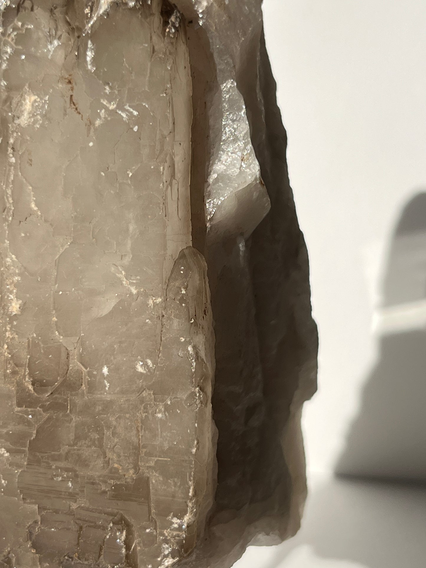 Elestial Cathedral Smokey Quartz Specimen