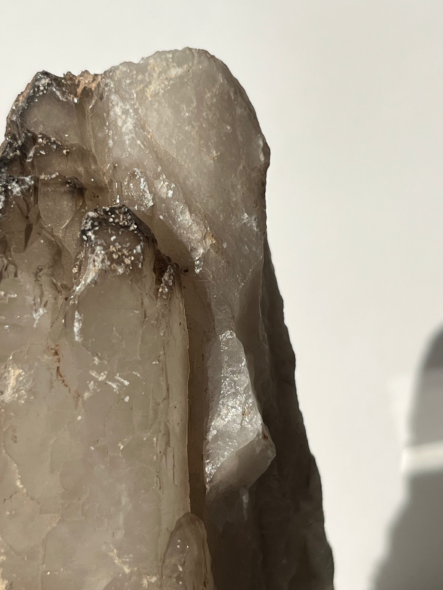 Elestial Cathedral Smokey Quartz Specimen