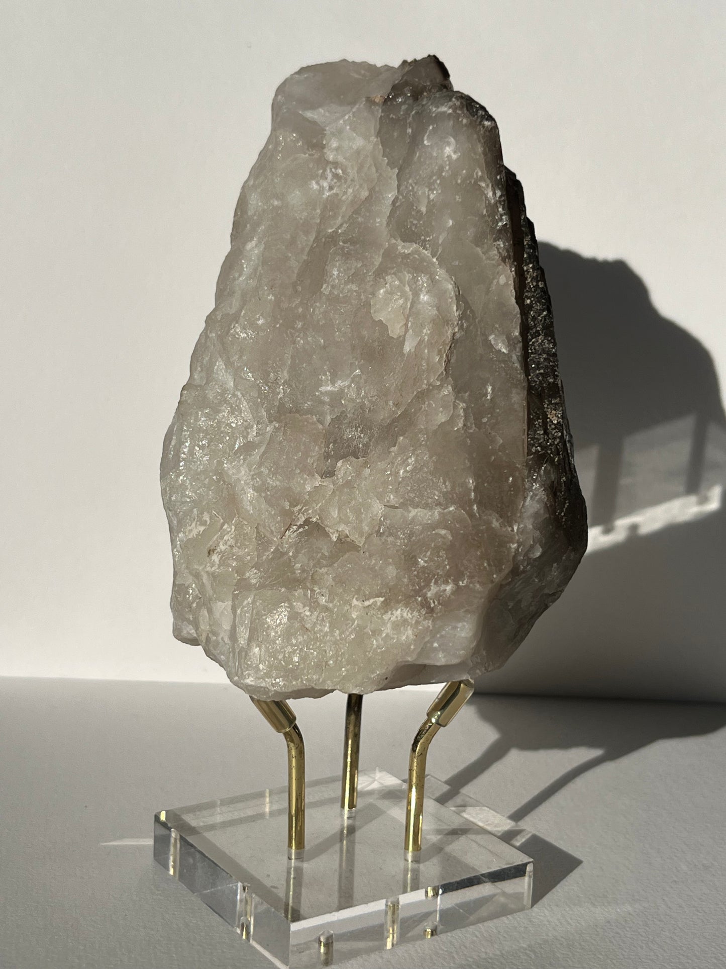 Elestial Cathedral Smokey Quartz Specimen
