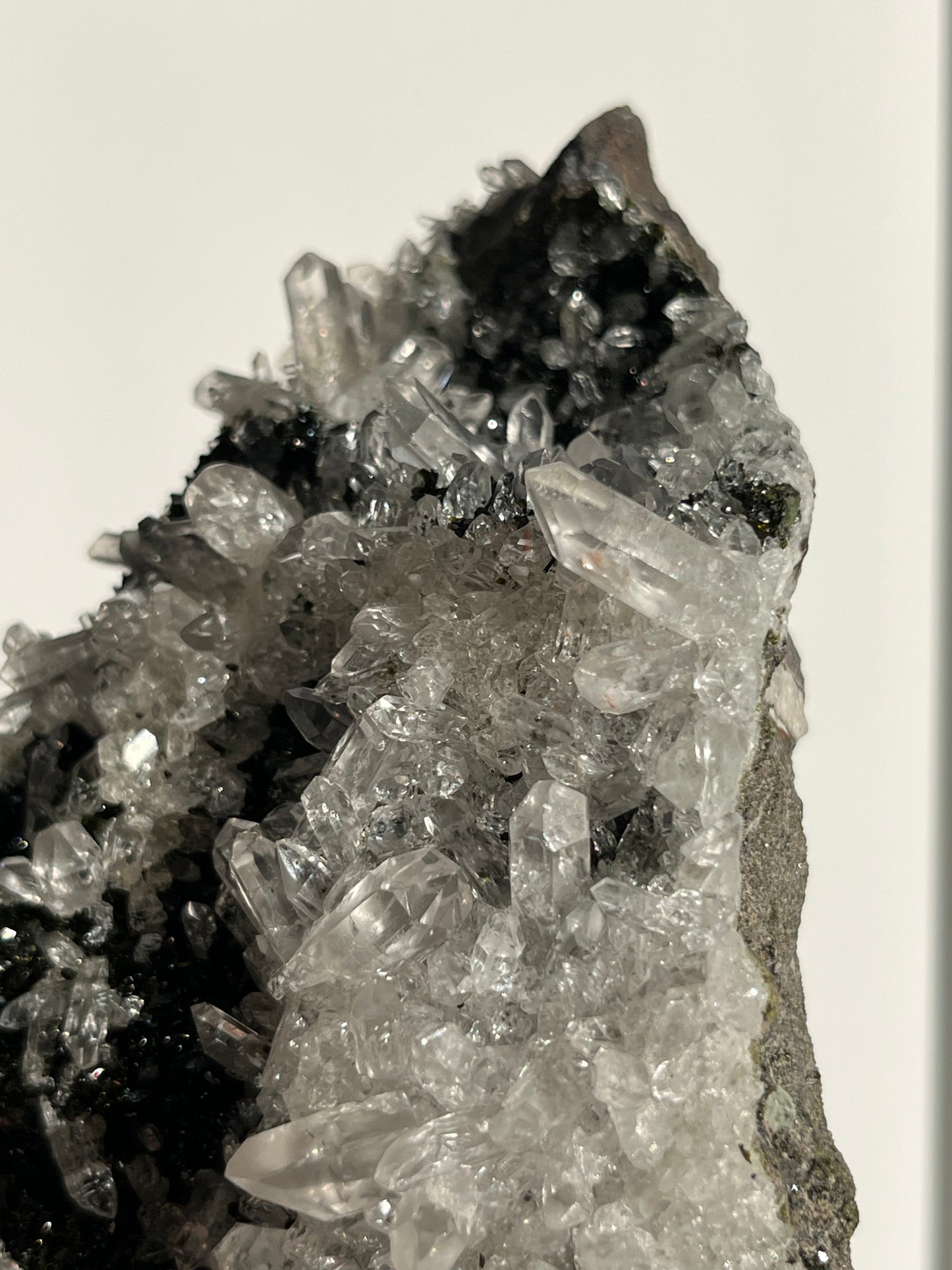 ‘Garden of Still Waters’ Epidote Quartz and Prehnite Specimen C