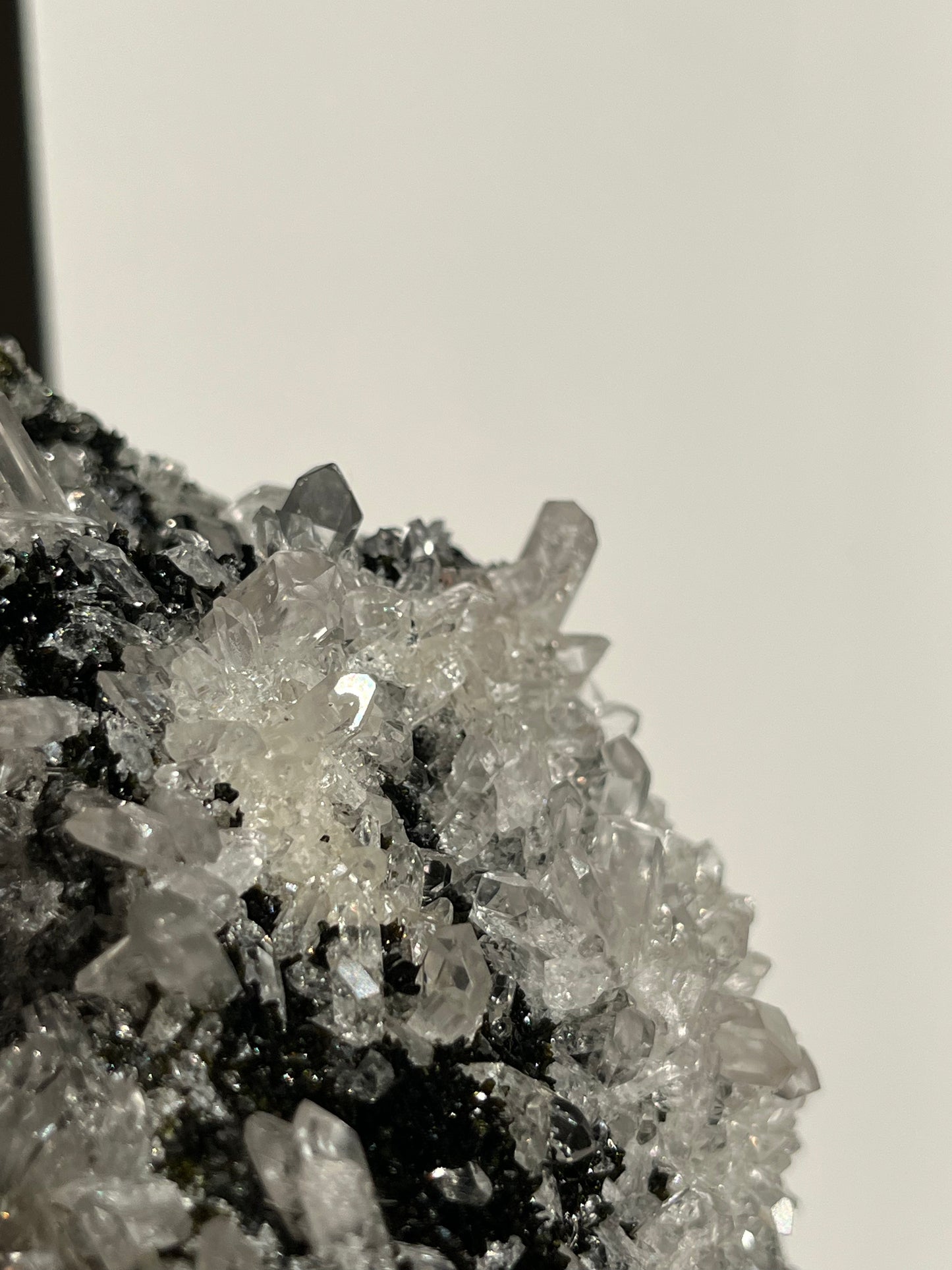 ‘Garden of Still Waters’ Epidote Quartz and Prehnite Specimen C