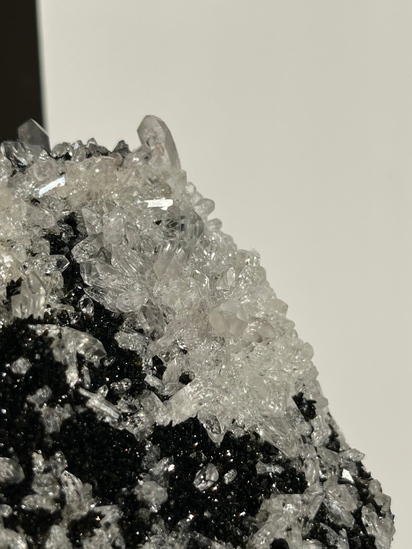 ‘Garden of Still Waters’ Epidote Quartz and Prehnite Specimen C