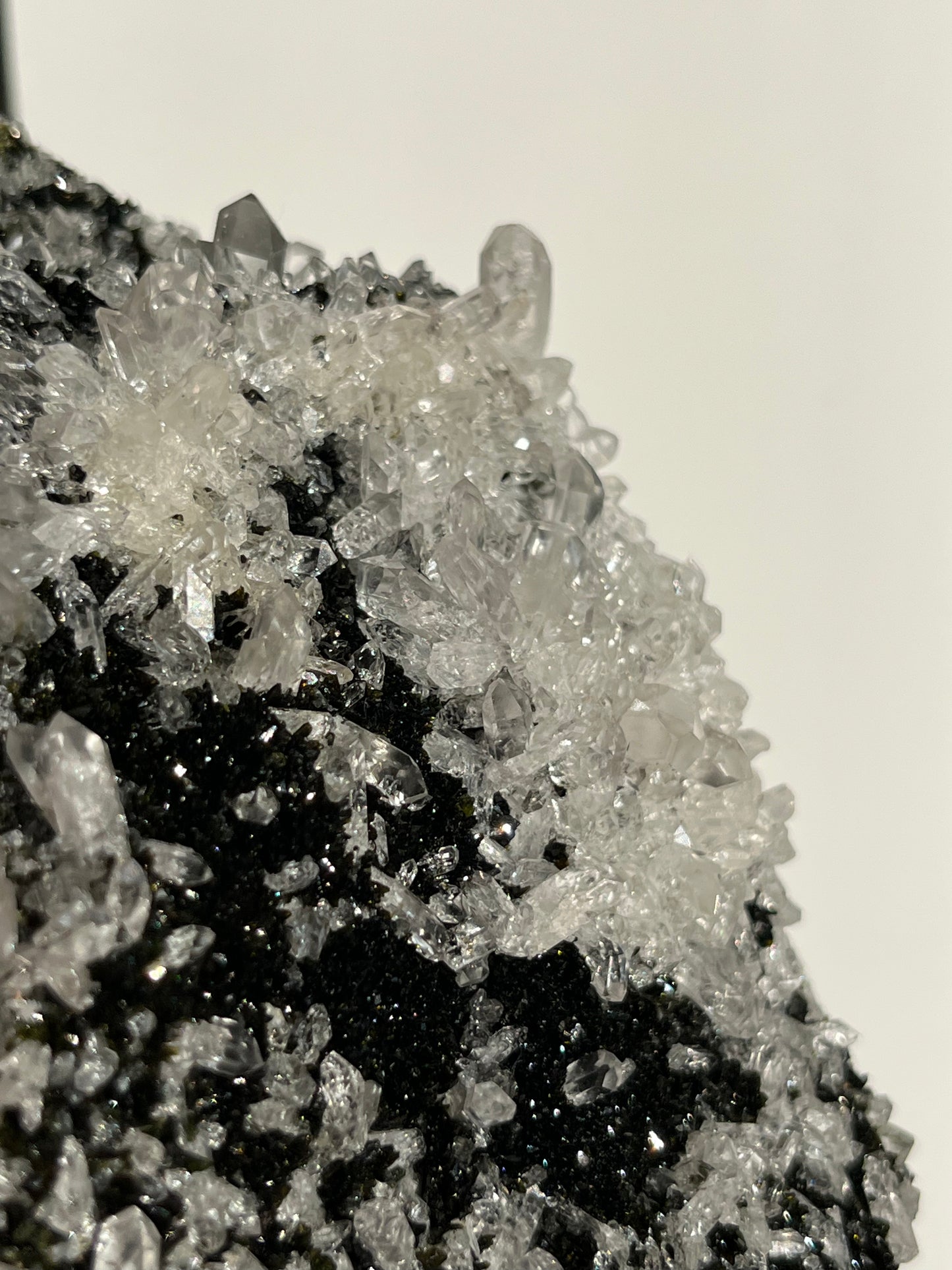 ‘Garden of Still Waters’ Epidote Quartz and Prehnite Specimen C