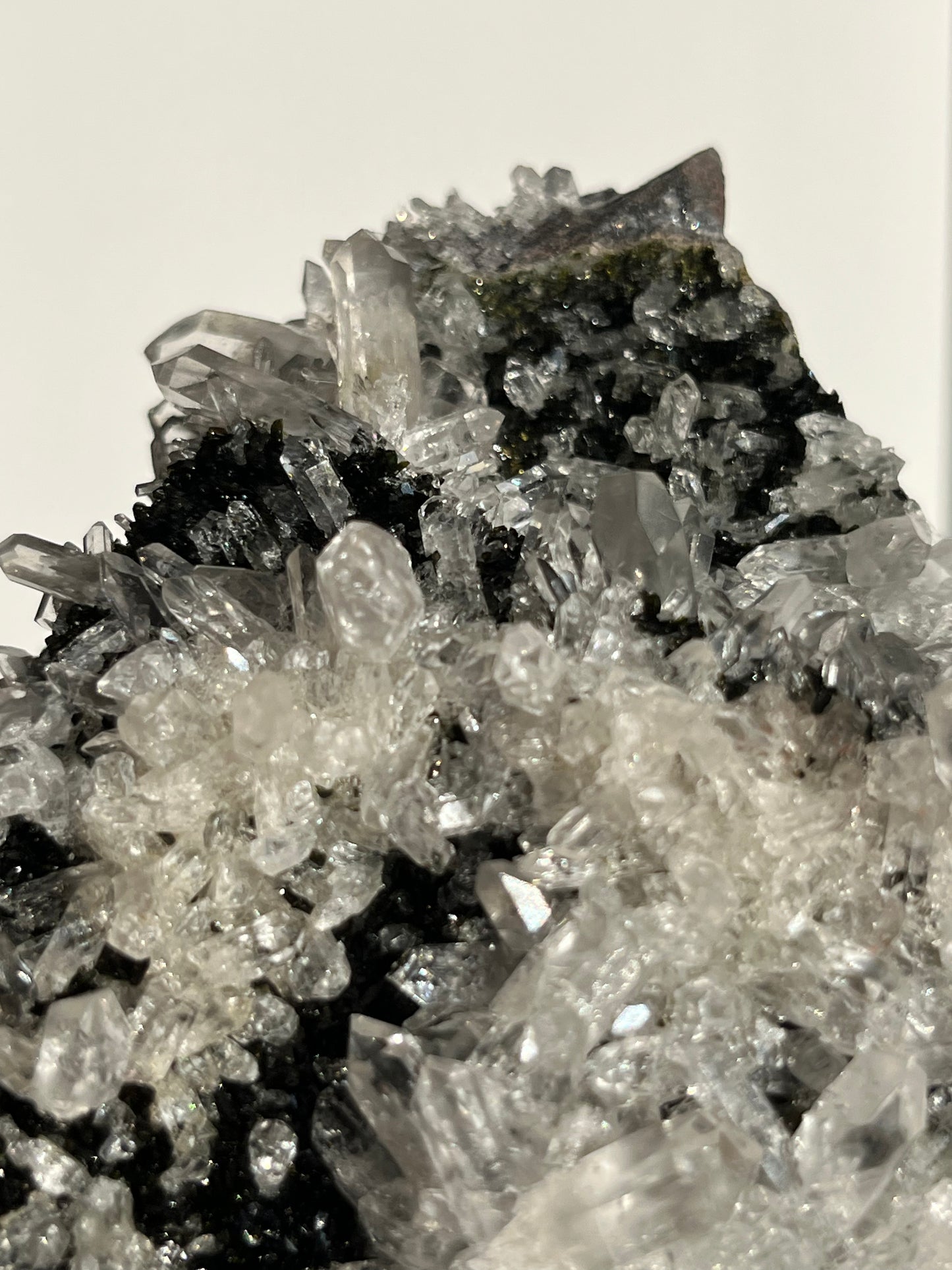 ‘Garden of Still Waters’ Epidote Quartz and Prehnite Specimen C