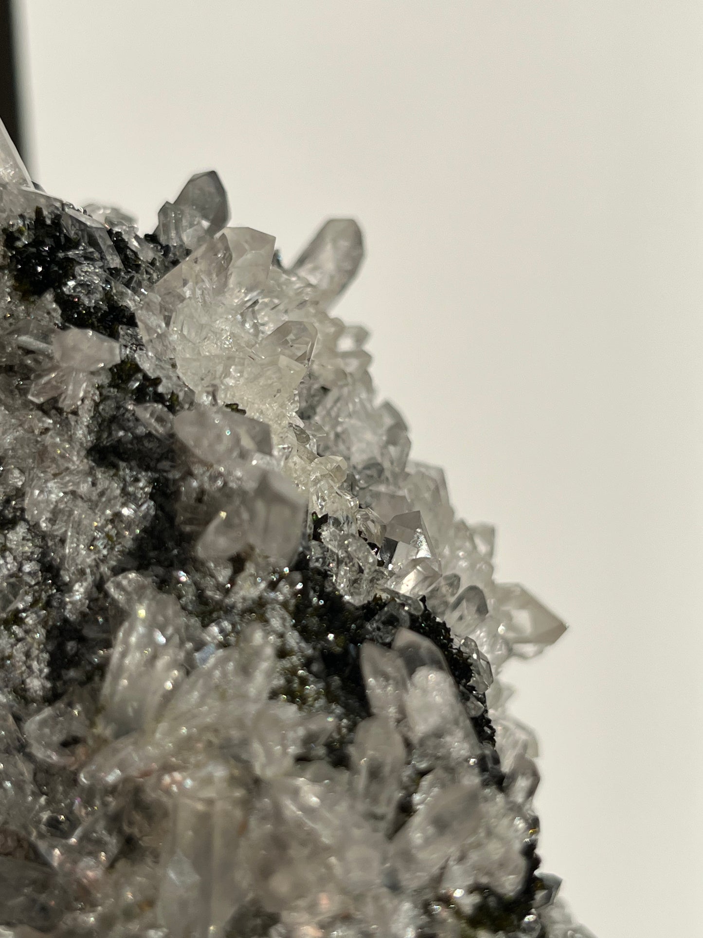 ‘Garden of Still Waters’ Epidote Quartz and Prehnite Specimen C