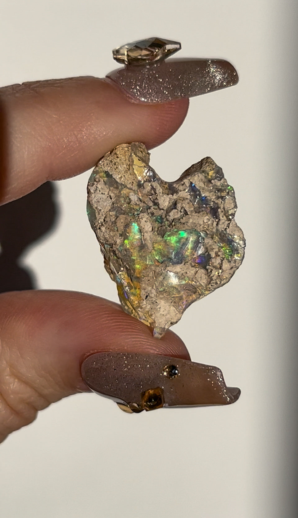 Ethiopian Opal Eastern Style Dragon Carving