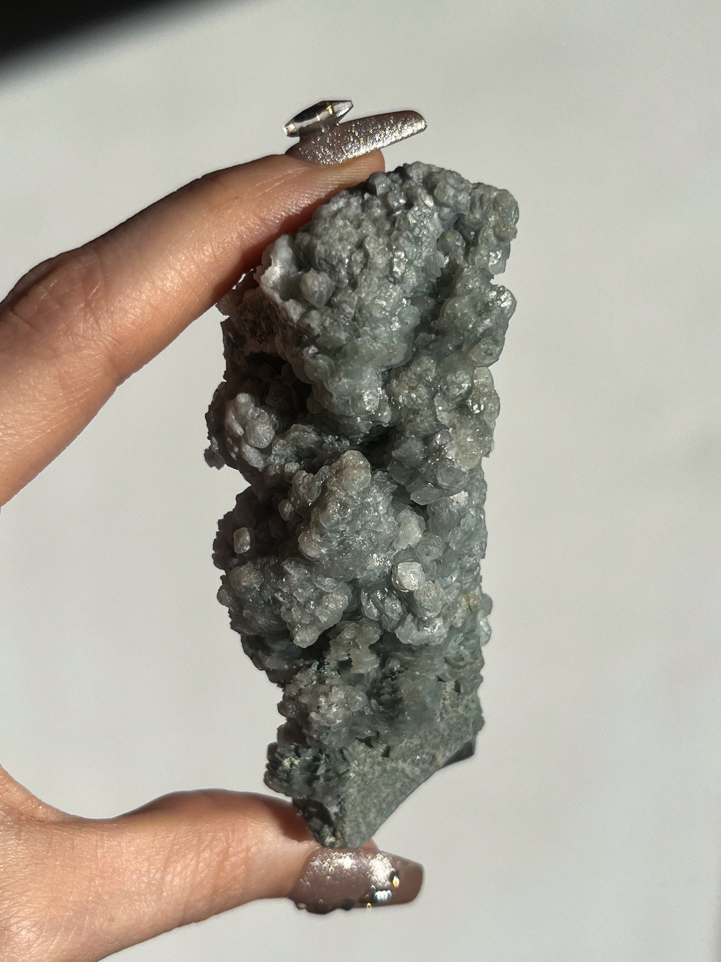 Euci Quartz with Coin Petal Calcite A