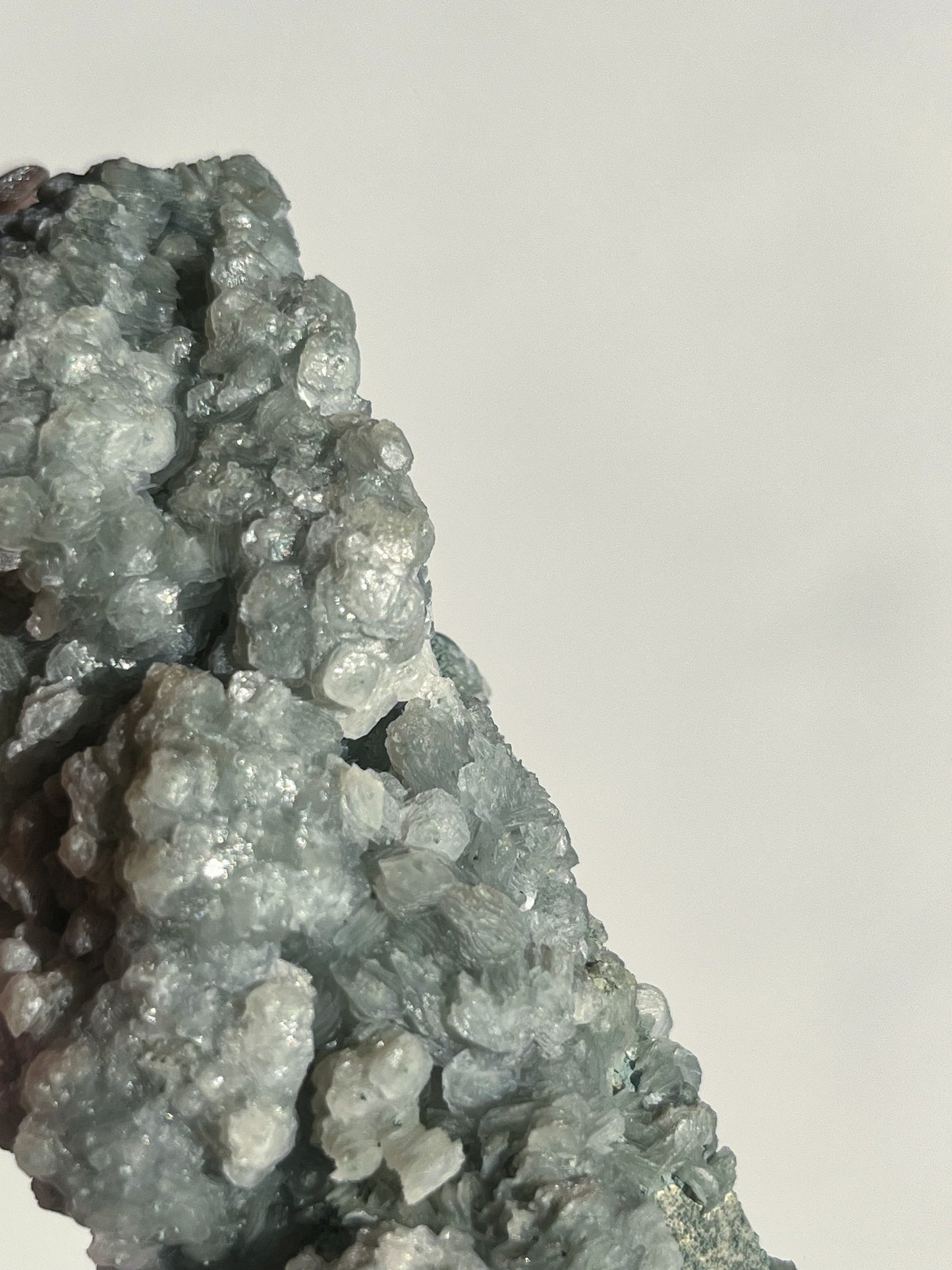 Euci Quartz with Coin Petal Calcite A