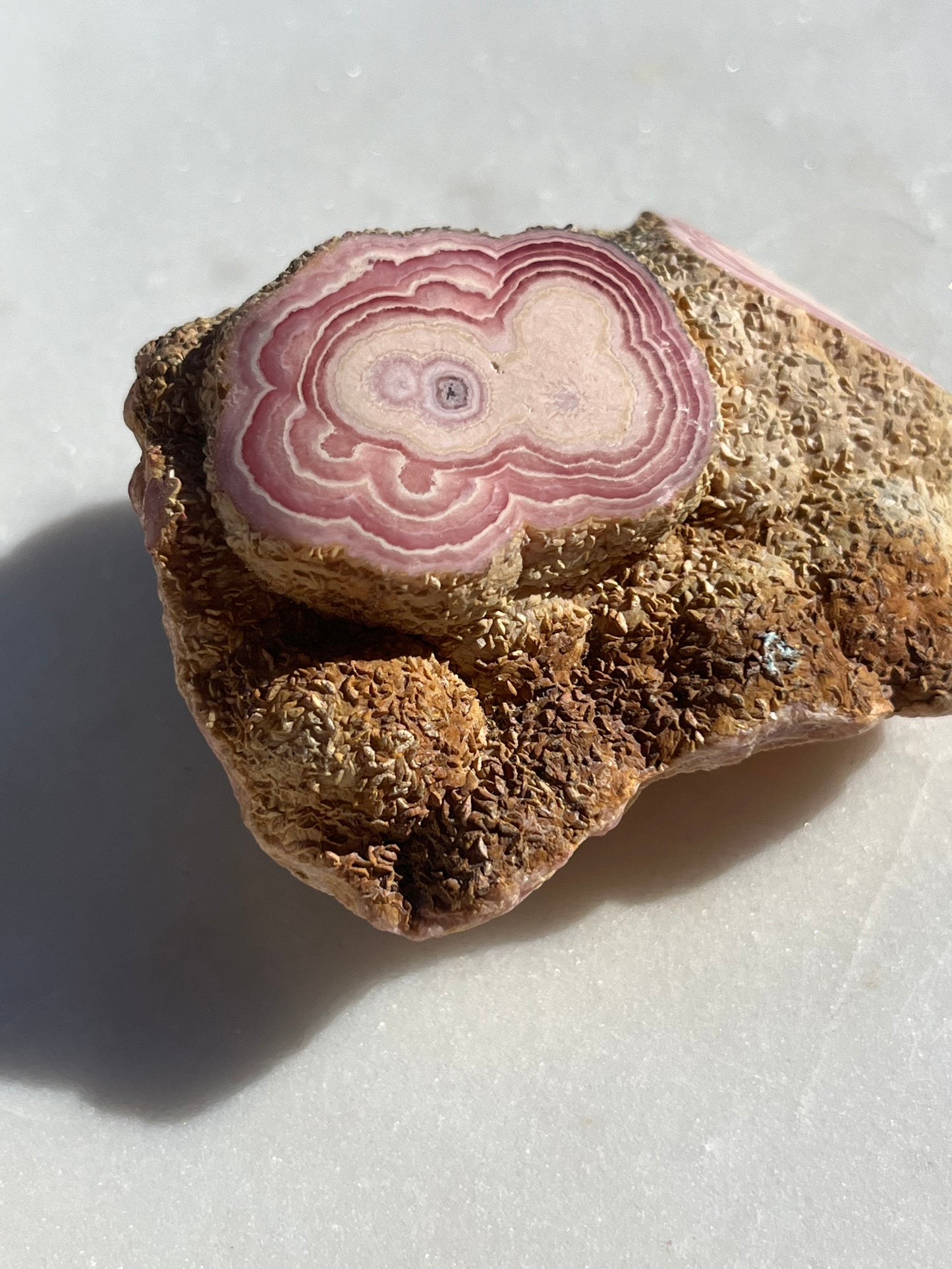 ‘Morph’ Semi Polished Botryoidal Rhodochrosite Freeform #4