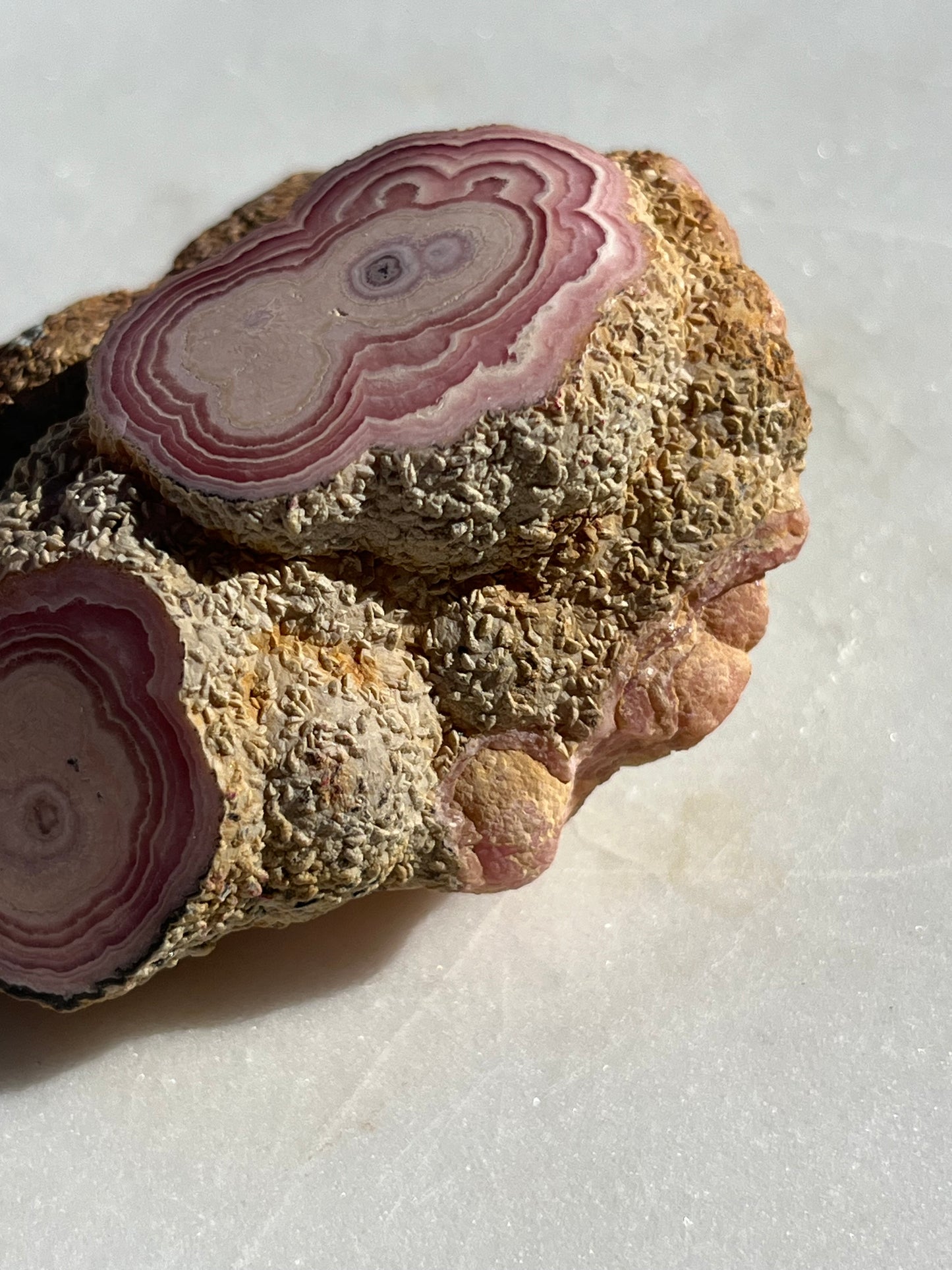 ‘Morph’ Semi Polished Botryoidal Rhodochrosite Freeform #4