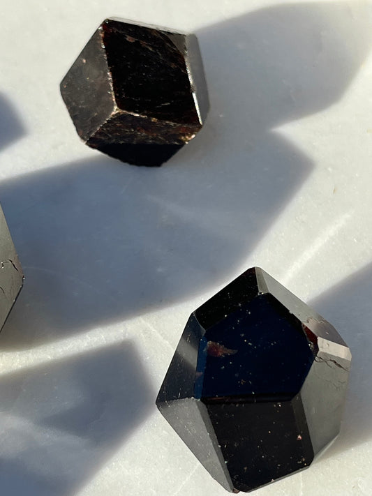 Faceted Garnet Freeform (Perfectly Imperfect)