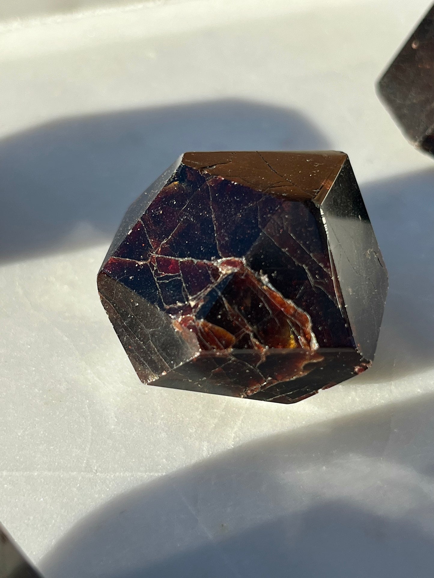 Faceted Garnet Freeform (Perfectly Imperfect)