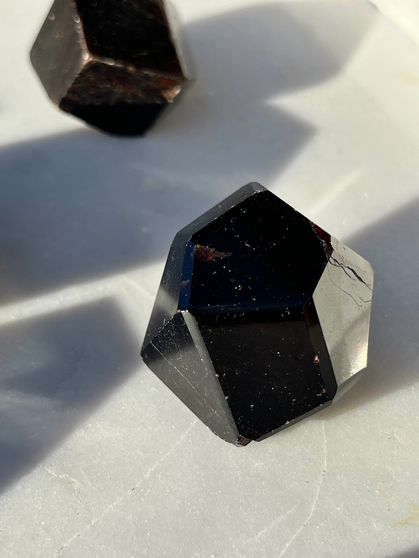 Faceted Garnet Freeform (Perfectly Imperfect)