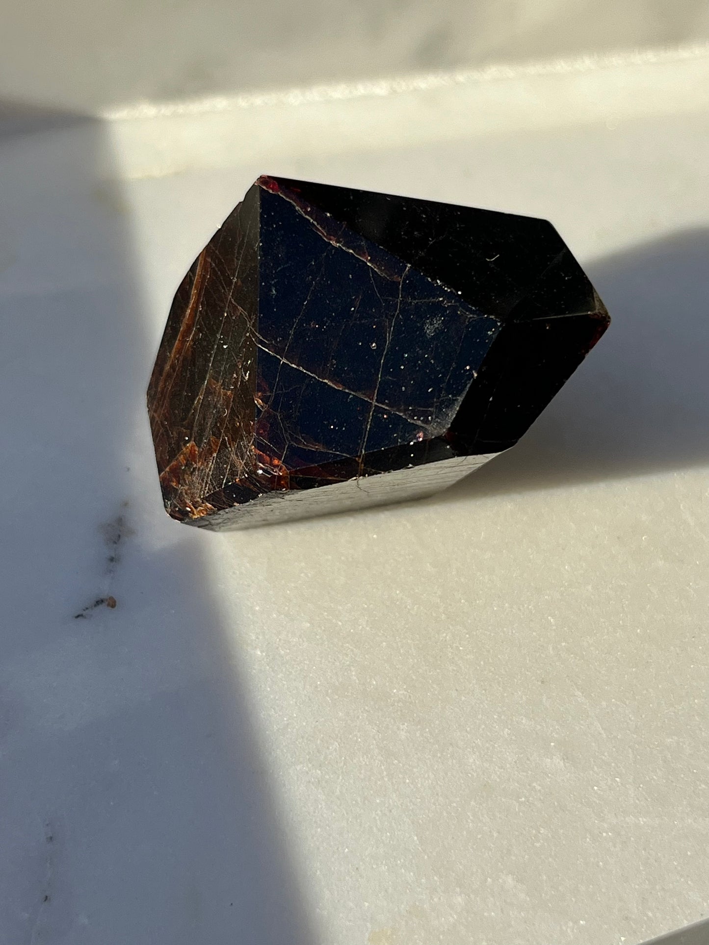 Faceted Garnet Freeform (Perfectly Imperfect)