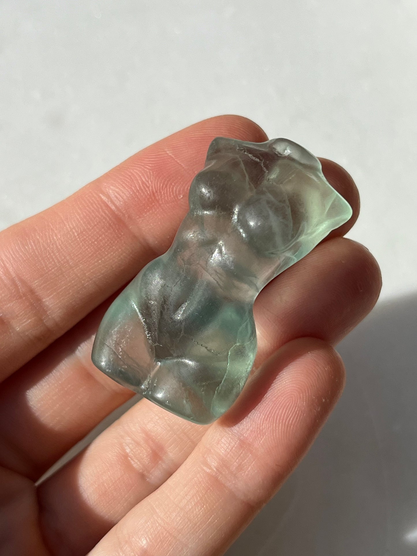 Rainbow Fluorite Goddess Body Carving Perfectly Imperfect (You Choose)