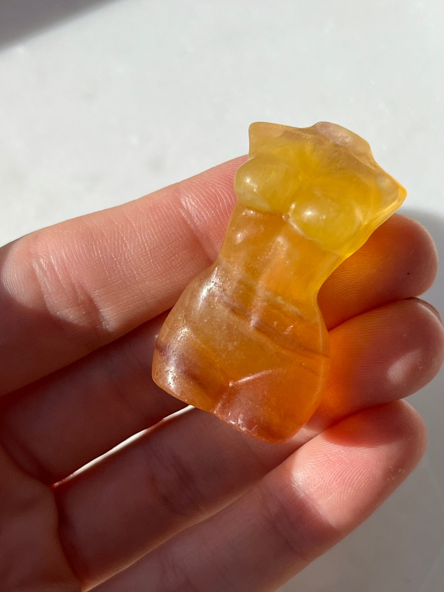 Rainbow Fluorite Goddess Body Carving Perfectly Imperfect (You Choose)