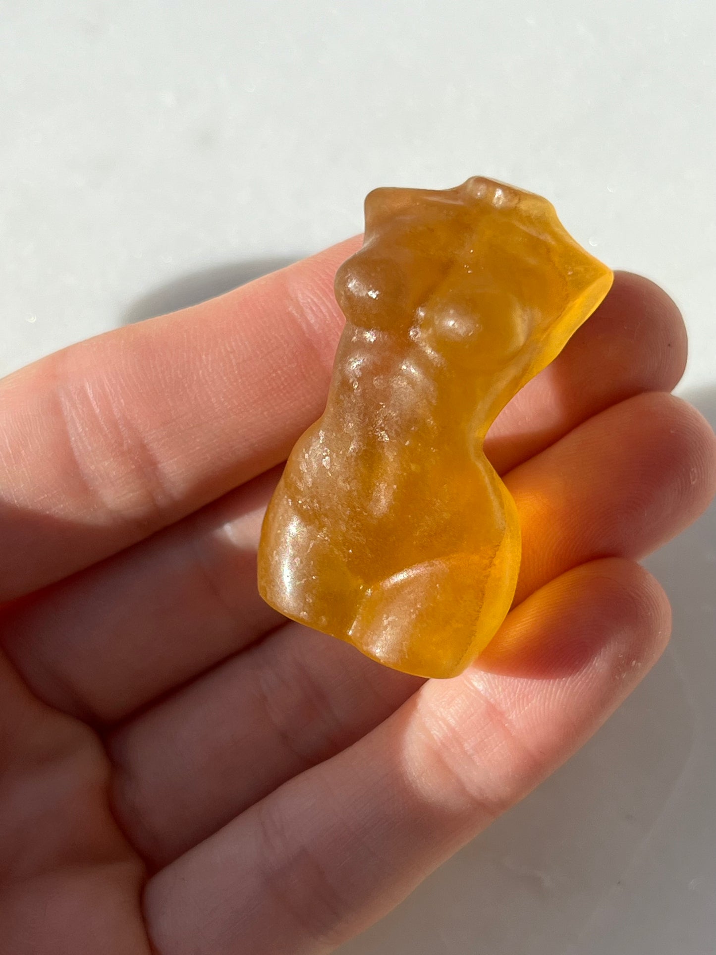 Rainbow Fluorite Goddess Body Carving Perfectly Imperfect (You Choose)