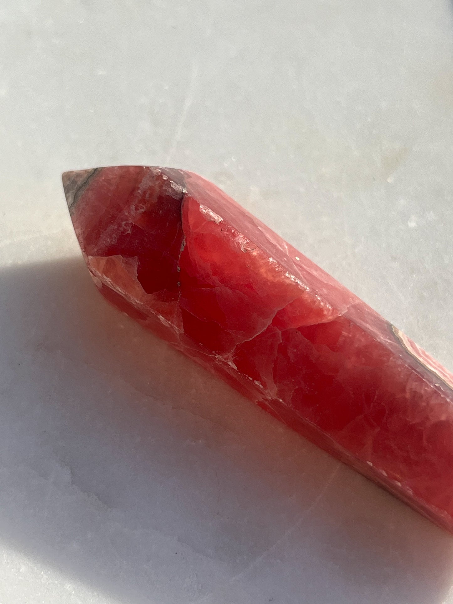 Gel Rhodochrosite Large DT Carving