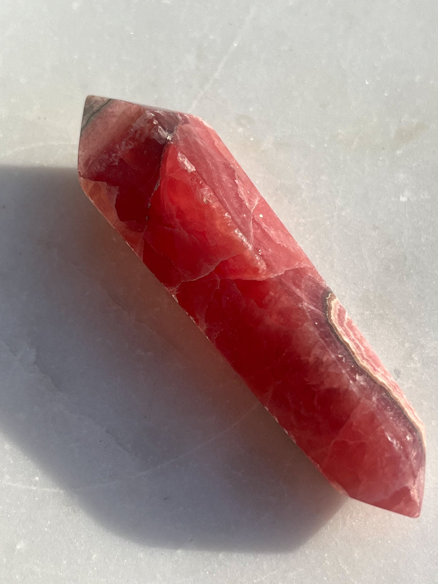 Gel Rhodochrosite Large DT Carving