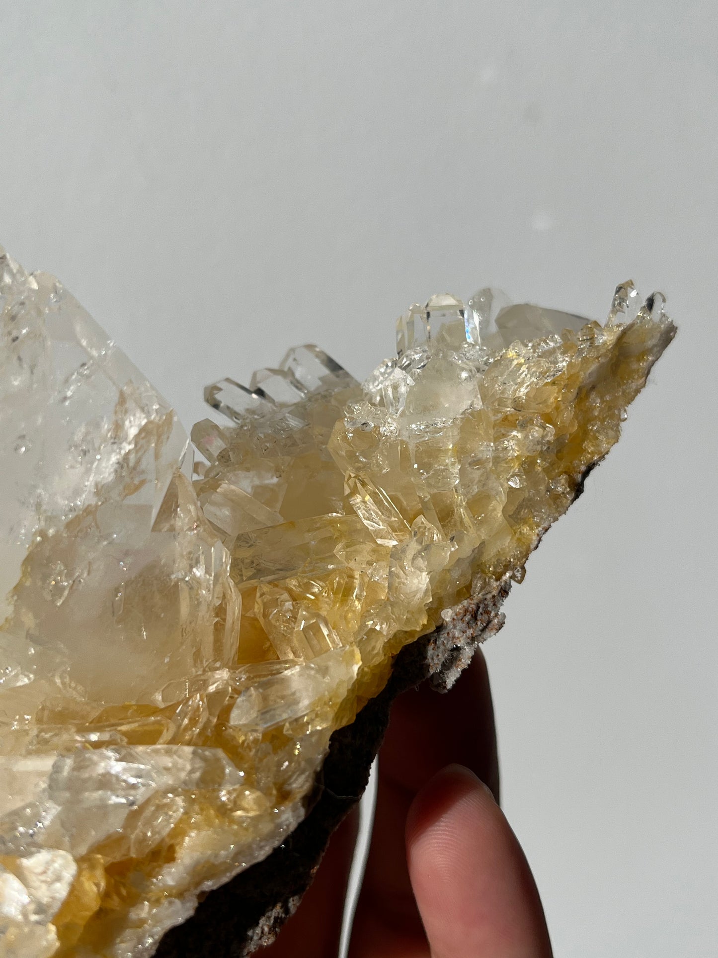 “Genesis Anchor” Golden Healer Faden Quartz Specimen G