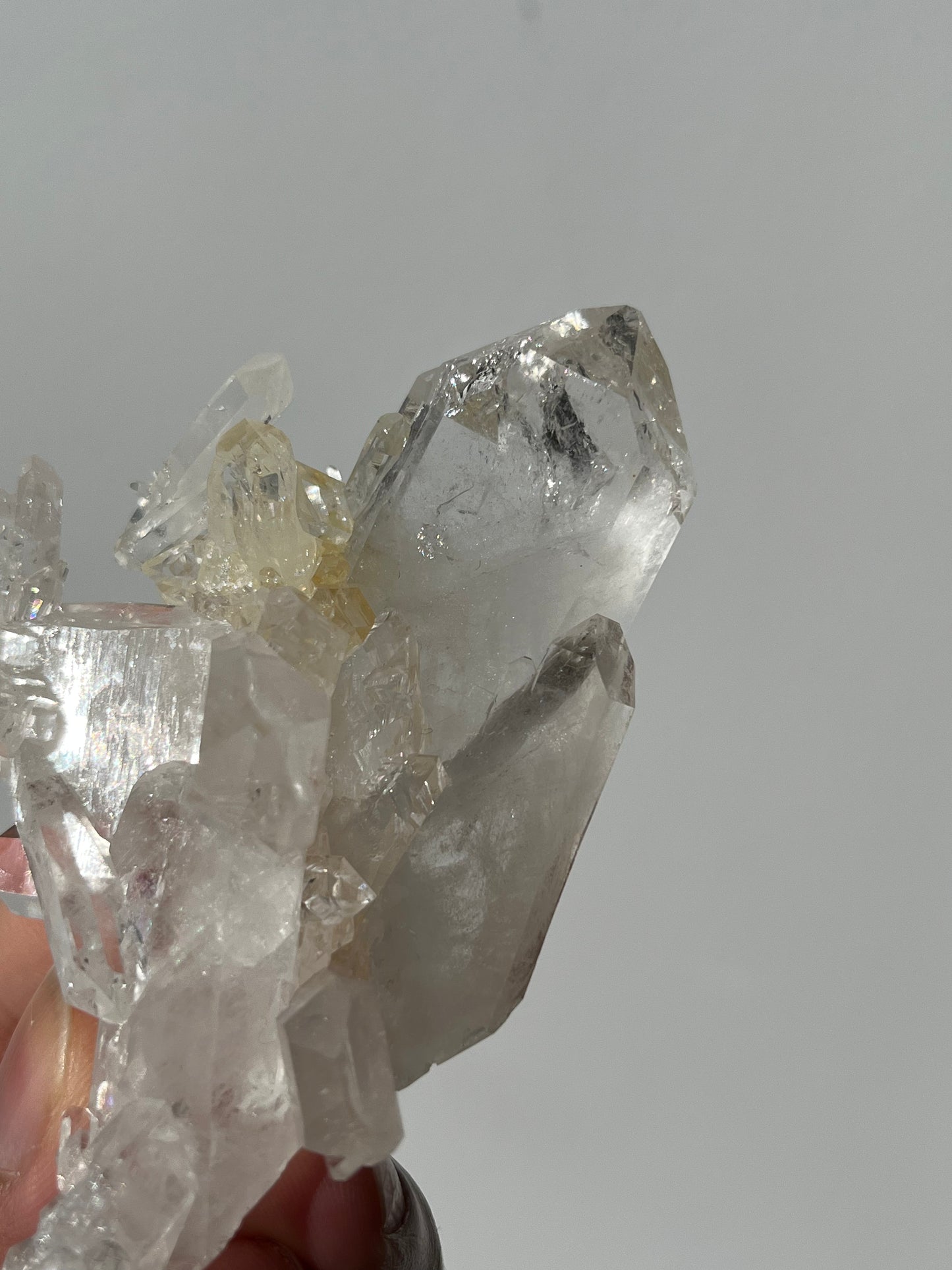“Spires of Light” Golden Healer Faden Quartz Specimen I