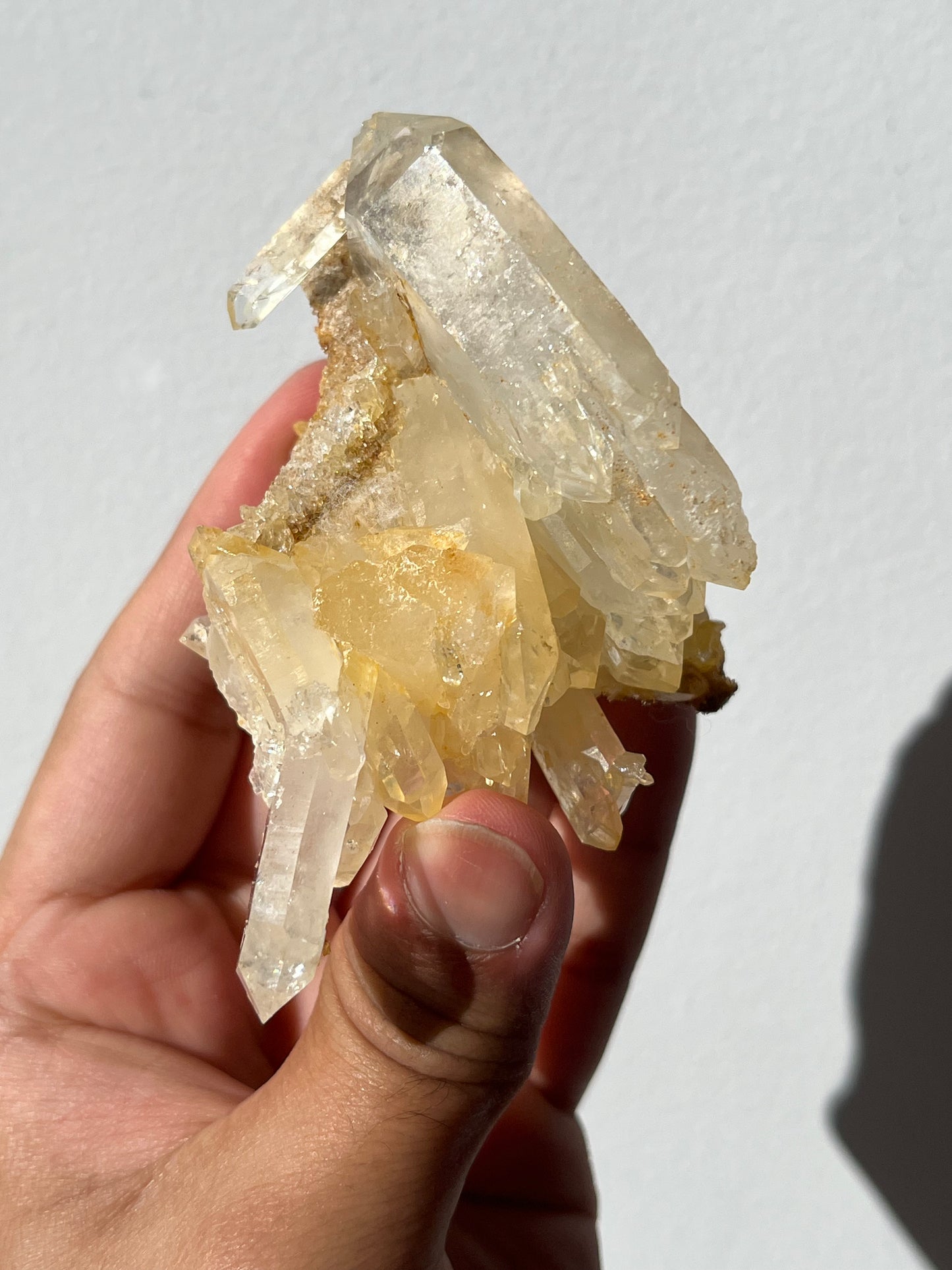 “Bridges of Formation” Golden Healer Faden Quartz Specimen J
