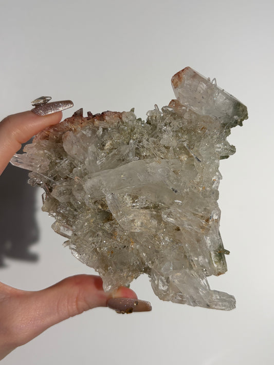 Chlorite Included DT Needle Quartz Specimen A