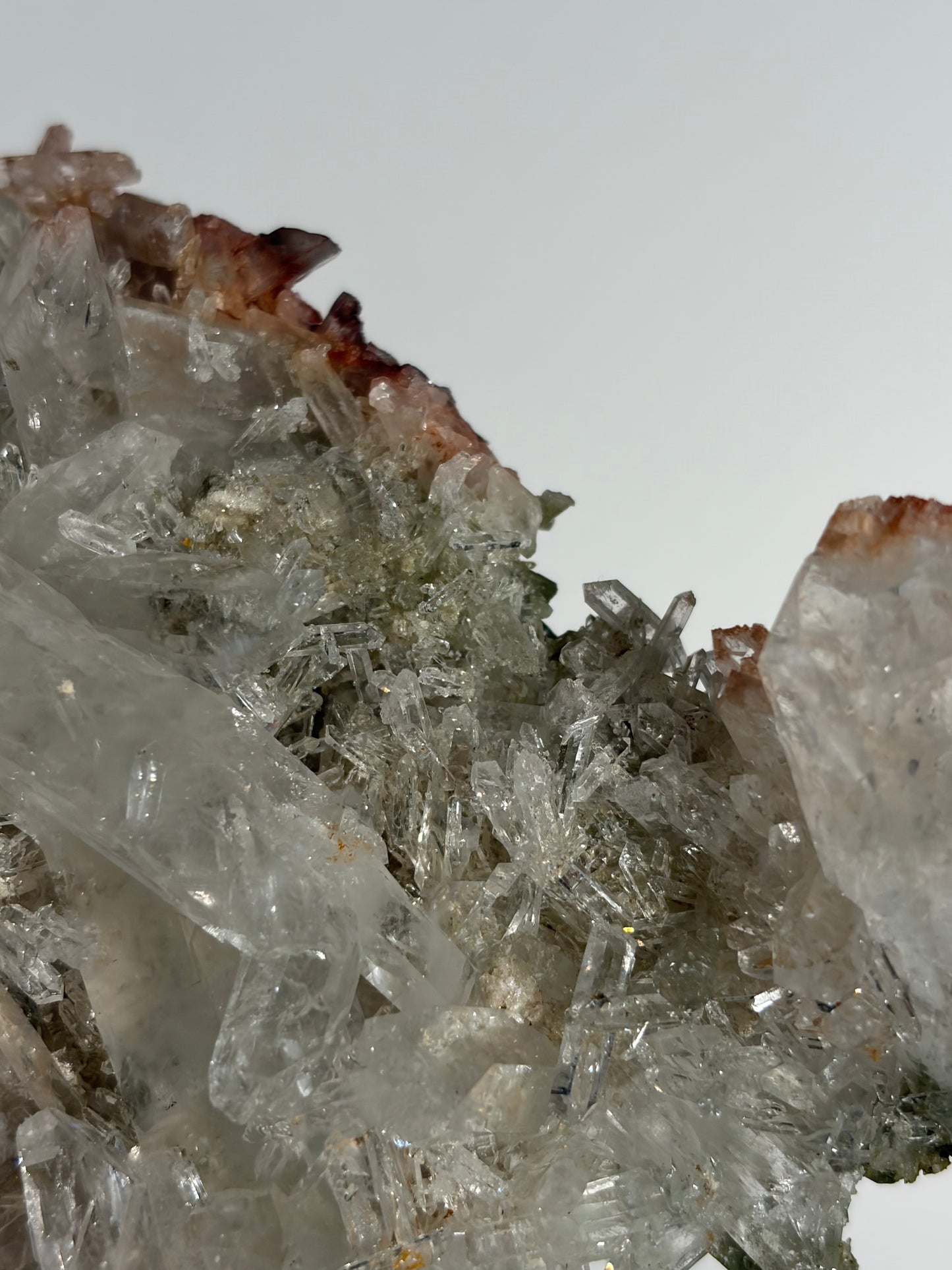 Chlorite Included DT Needle Quartz Specimen A