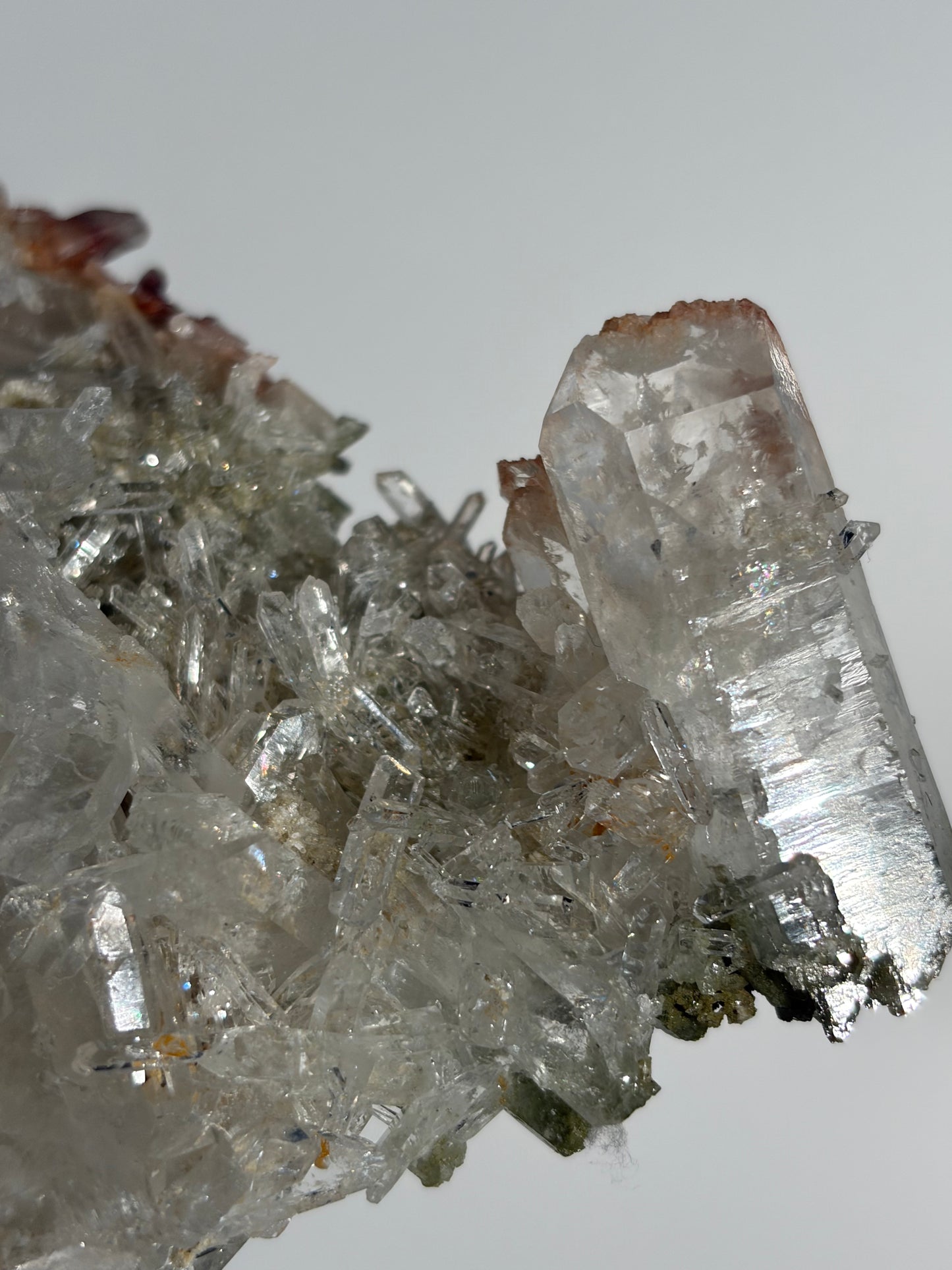 Chlorite Included DT Needle Quartz Specimen A