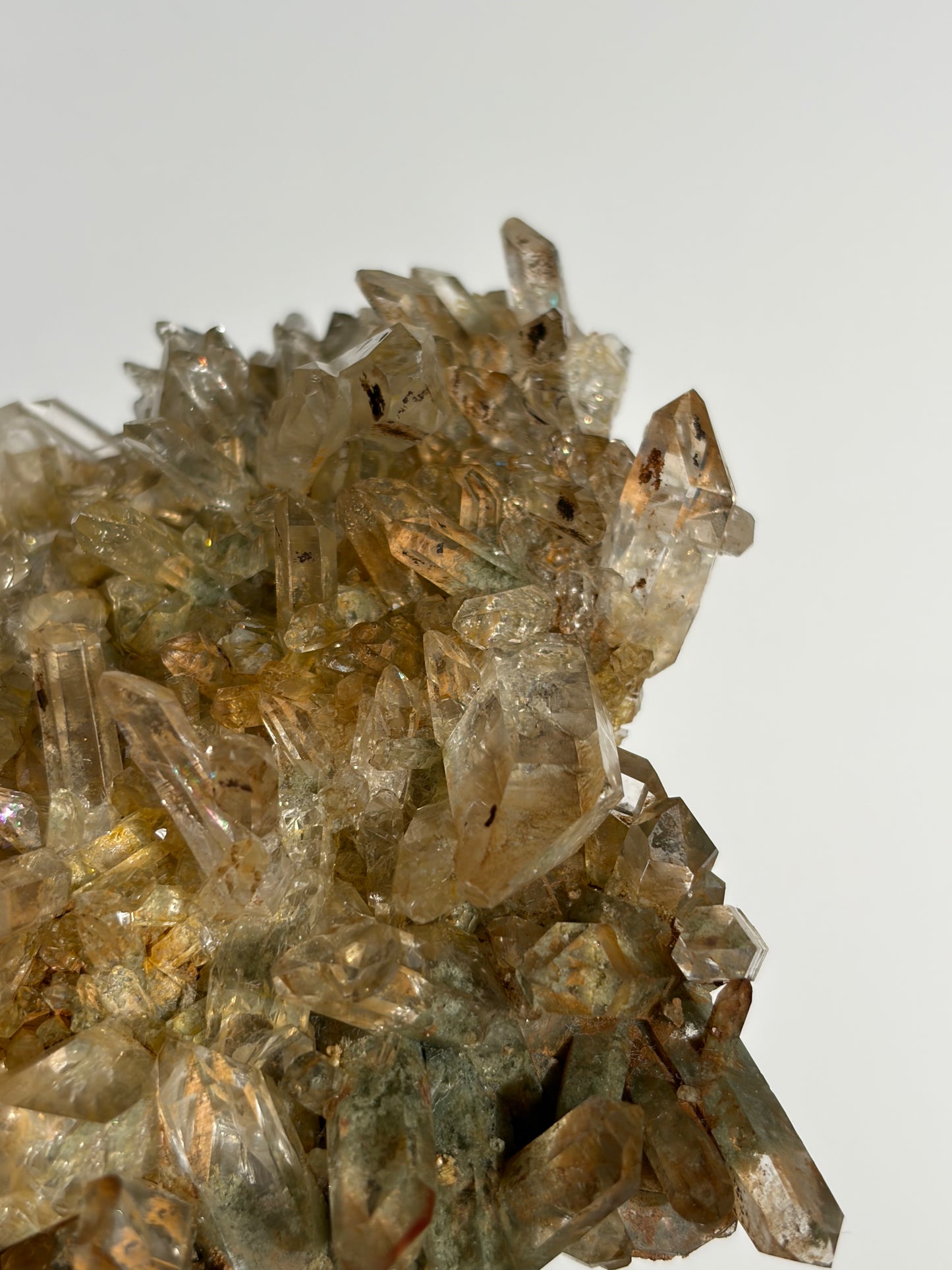 Water Clear Golden Healer Chlorite Included Quartz Specimen B