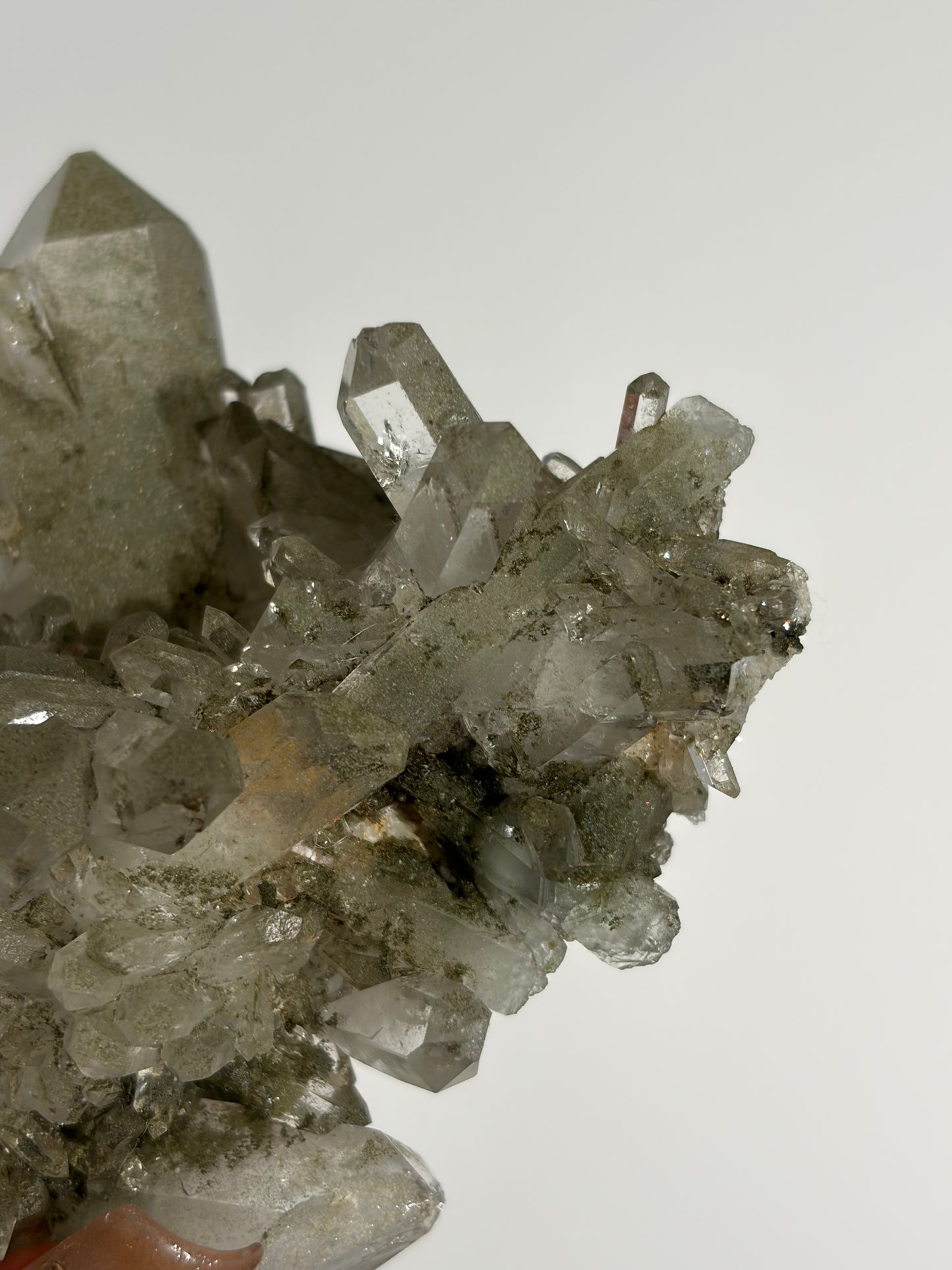 Chlorite Included Quartz Specimen J