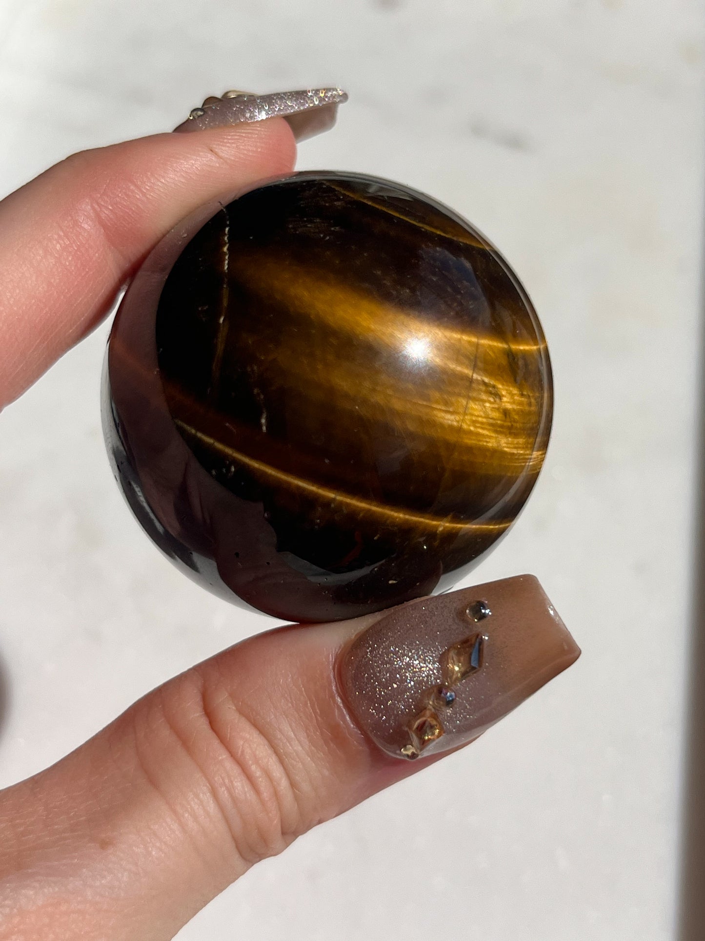 Golden Tigers Eye Sphere #A