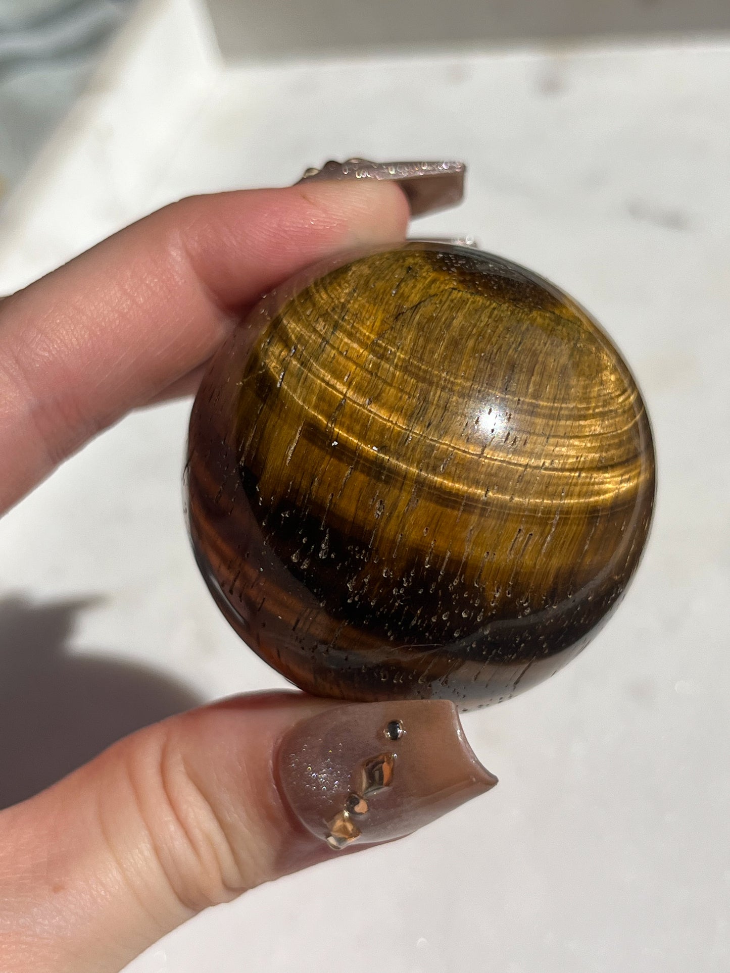 Golden Tigers Eye Sphere #B