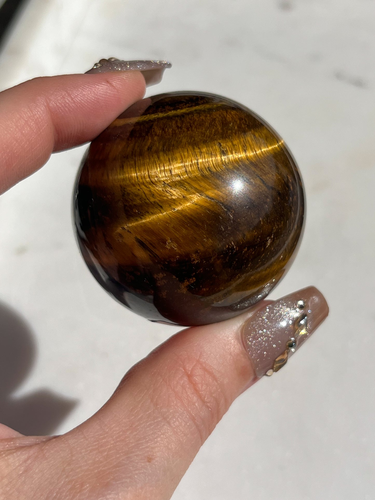 Golden Tigers Eye Sphere #C