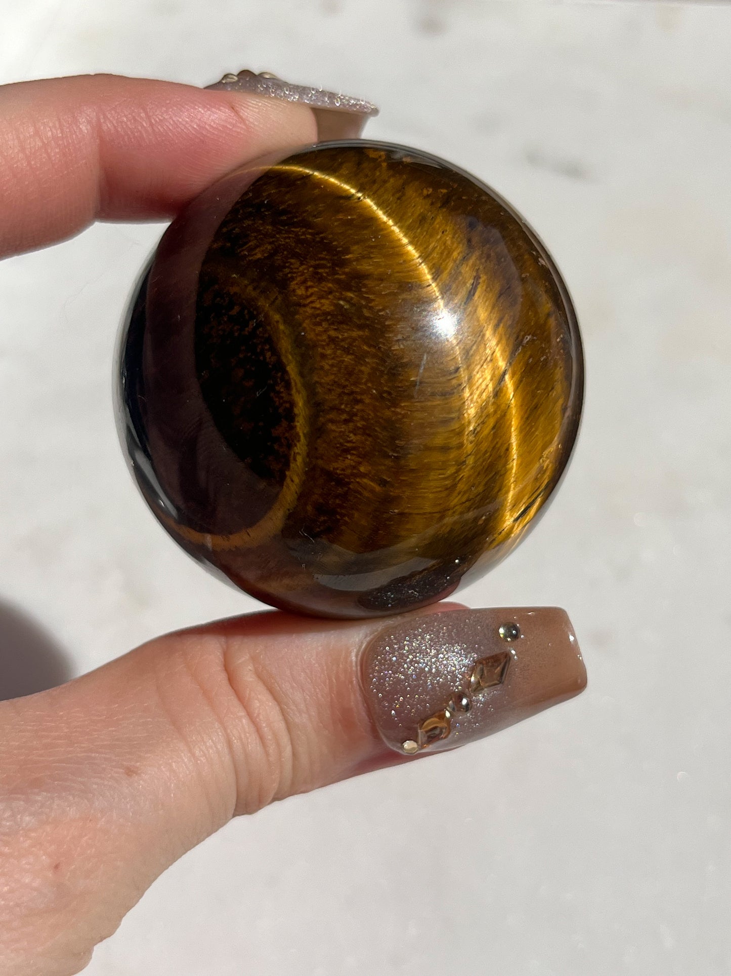 Golden Tigers Eye Sphere #C