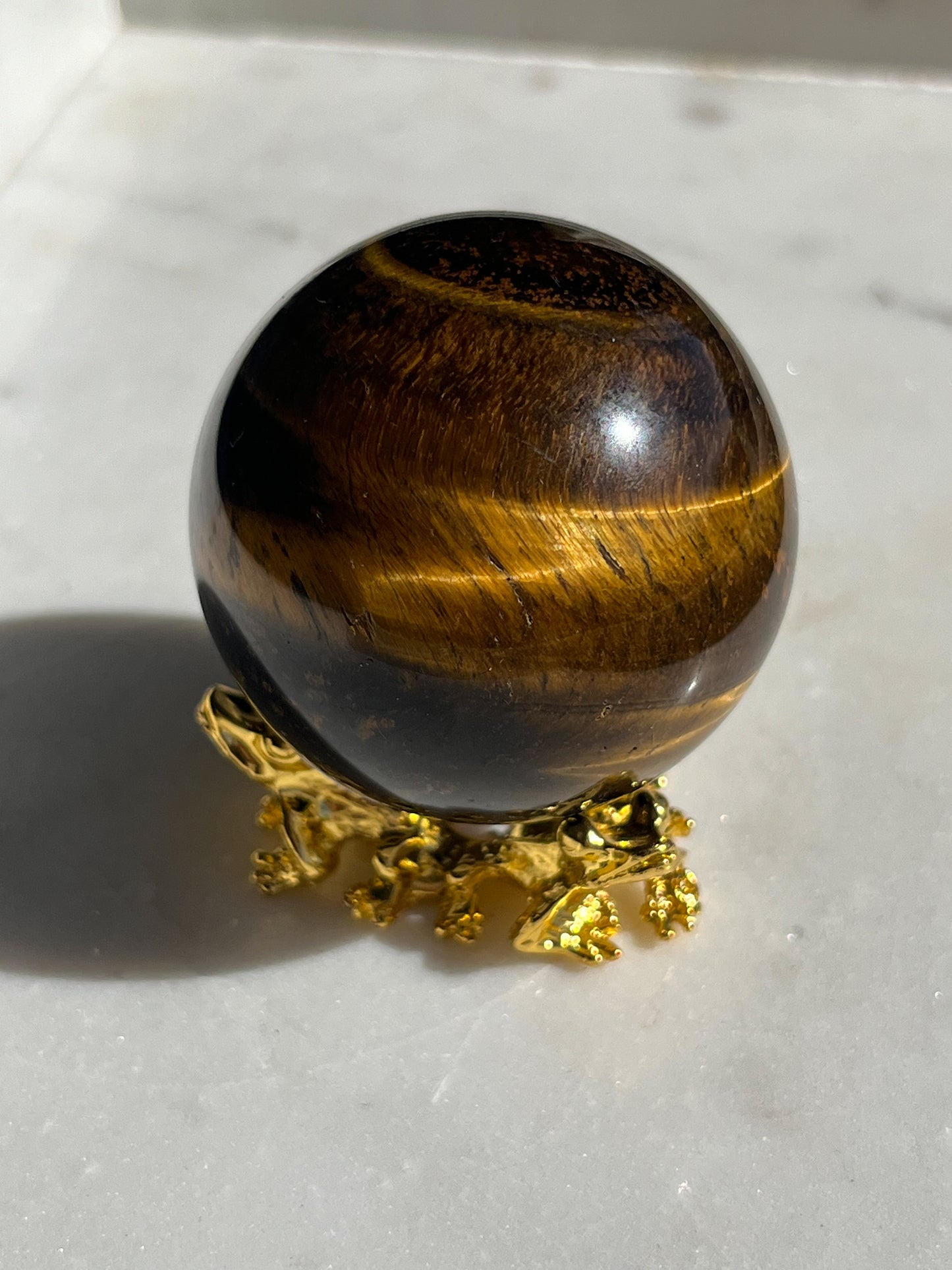 Golden Tigers Eye Sphere #C