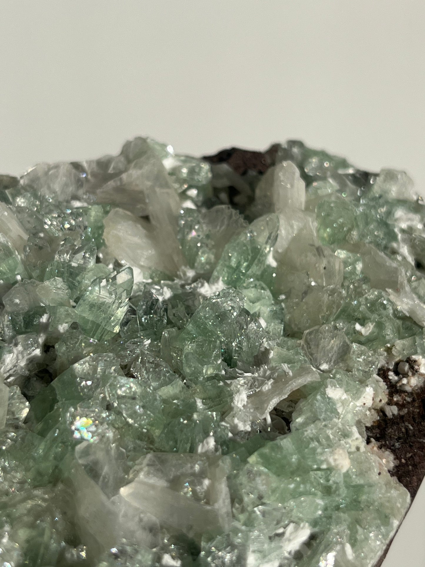 Pointed Green Apophyllite Specimen D