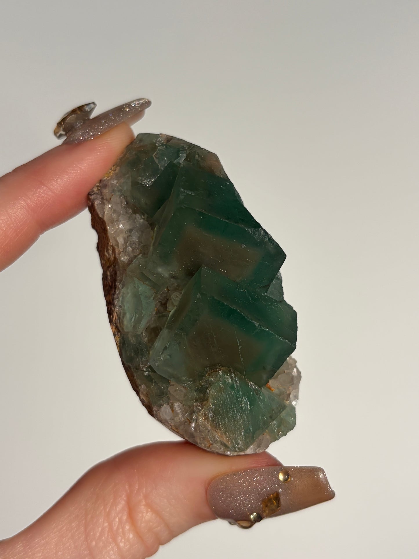 Halo Garden Fluorite Specimen A