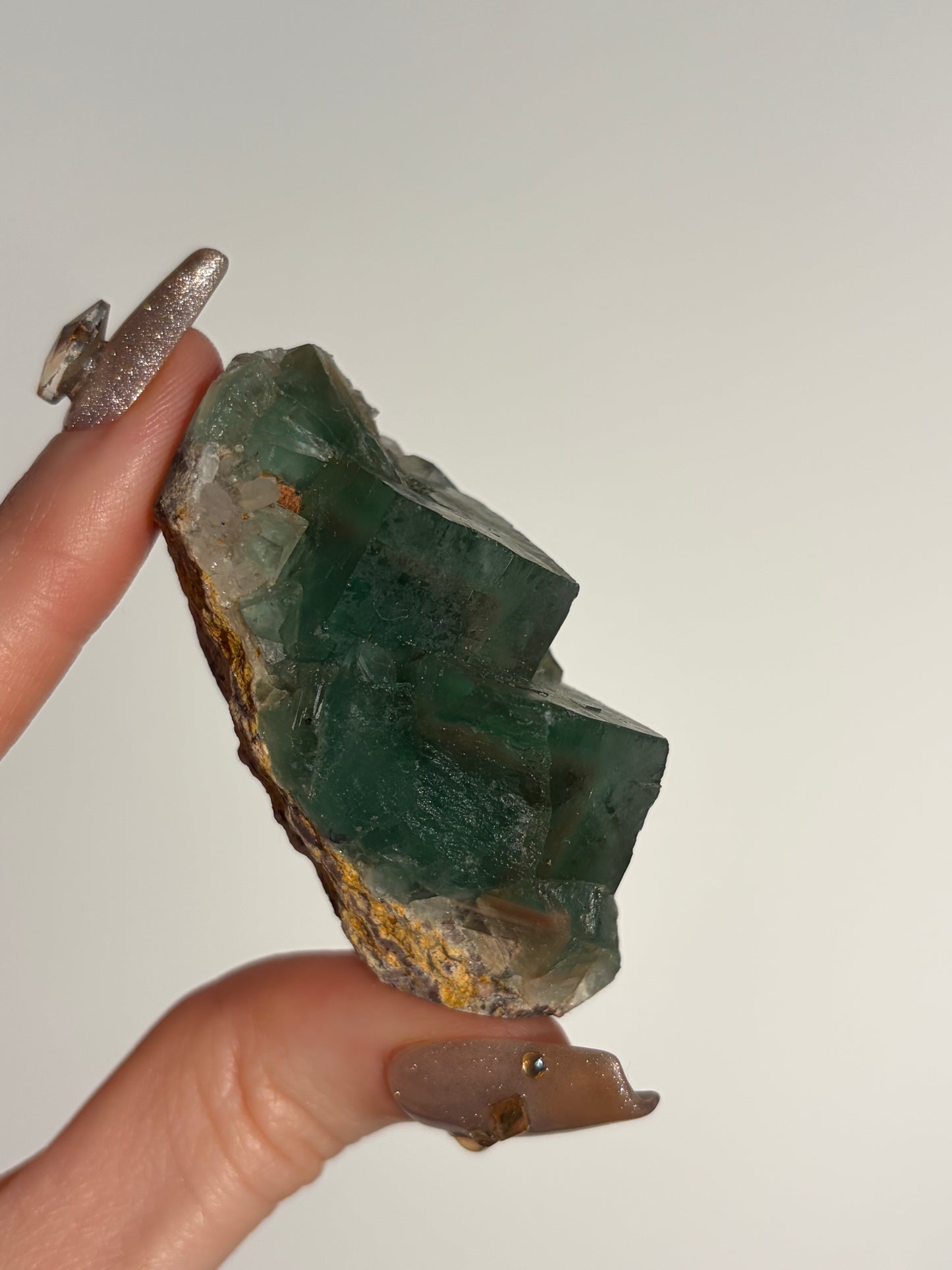 Halo Garden Fluorite Specimen A